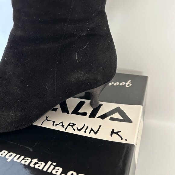 Aquatalia LACY boots - Black Suede - Picture 2 of 7
